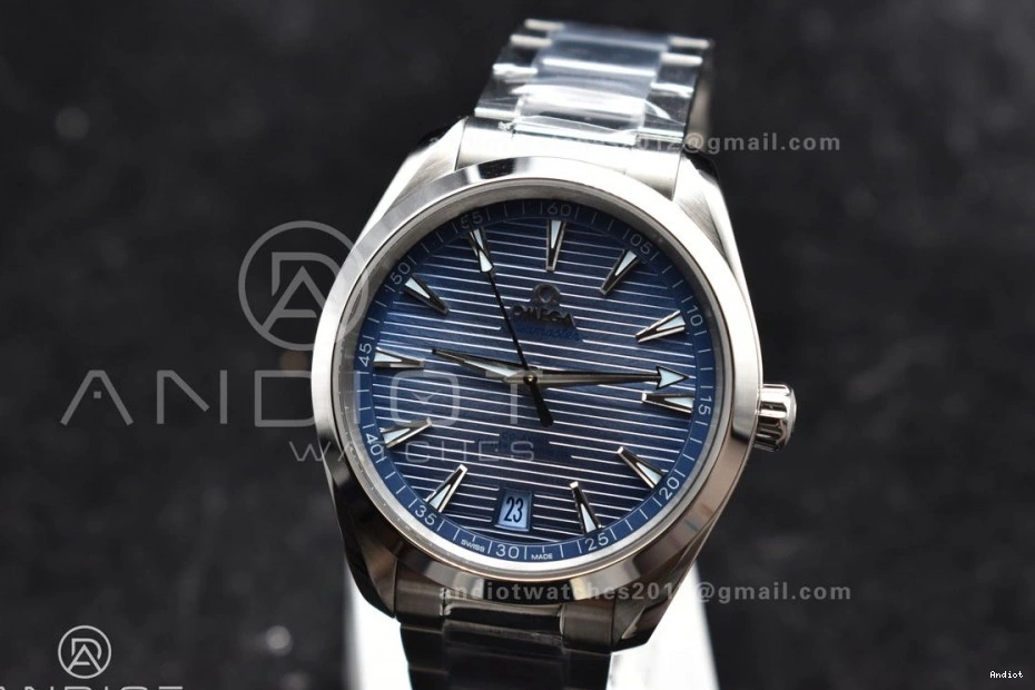 Aqua on Super Stainless Summer Dial Bracelet Best Blue 41mm VSF 1:1 Edition Terra Clone A8900 0131